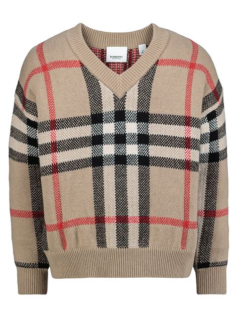 boys burberry jumper|Burberry sweater men's.